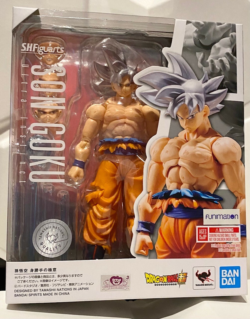 Ultra Instinct MuÃ±ecos De Dragon Ball Originales Sobre Plateado