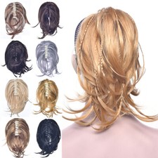 Short Messy Braid Ponytails for Women Claw on Hairpiece Pony Tail Hair Extension