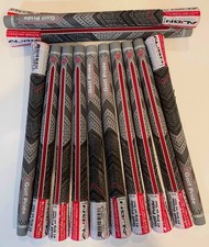 13 pcs Golf Pride MCC Plus 4 Align Multicompound MIDSIZE Grips Grey/Black/Red
