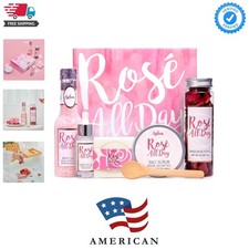 Spa Gifts for Women, Gift Set for Women, BFF LOVE 6Pcs Rose Spa Set for Women...