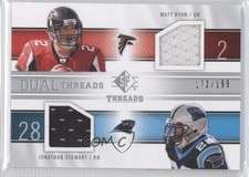 2009 SP Threads Dual Threads 172/199 Matt Ryan Jonathan Stewart #T2-RS 0f8