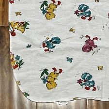 Baby Boy Girl Hospital Duck Chicks Receiving Baby Blanket 36 x 33