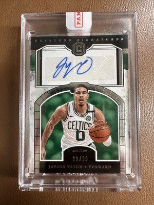 2017-18 Panini Cornerstones - Keystone Signatures Jayson Tatum #KS-JTT /99