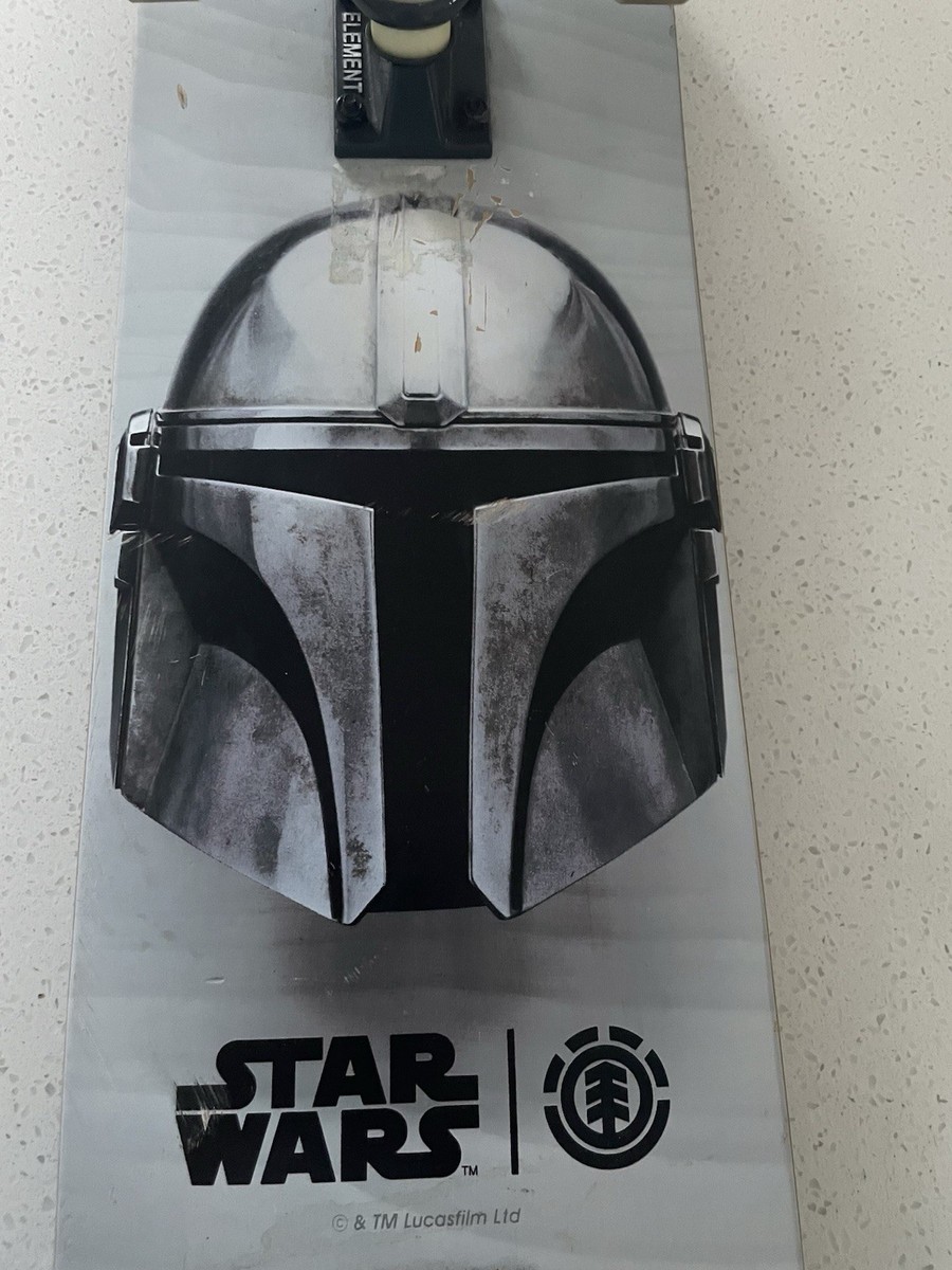 Skateboard Complet Element Star Wars Mandalorian Beskar – 7.75, édition Limitée (occasion)
