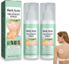 Body Acne Spray Back Acne Treatment 120ml Clear Spots Blemishes Blackheads Wash