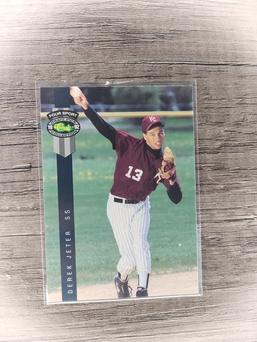 1992 Classic Four Sport Draft Pick Collection - Derek Jeter #231 (RC)