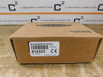 Banner ZMX-3DE2500HF-Q7-AMZCHD Time of Flight Sensor NEW CSQ