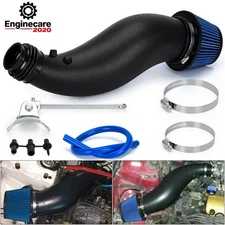 High Flow Plastic Cold Air Filter Intake Pipe Kits For 92-00 Honda Civic EG EK