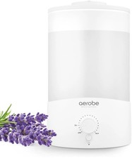 Aerobe Ultramist Humidifier 2.5 Litre Cool Mist Humidifier for Bedroom White