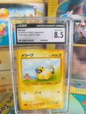 Pokemon Card Card Voltilamm Mareep Neo Destiny 2000 japanese wotc CGC 8.5