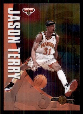 2001-02 Topps Chrome Team Topps #TT4 Jason Terry Atlanta Hawks