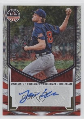 2025 Panini Stars and Stripes Fireworks 41/49 Joey Volchko #NTS-JV Auto 03hd