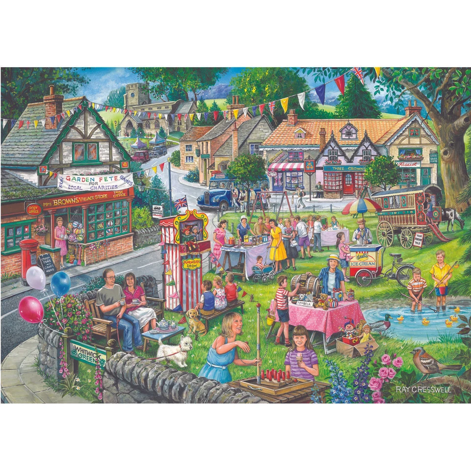 The House of Puzzles Summer Green 500 Jigsaw Puzzle