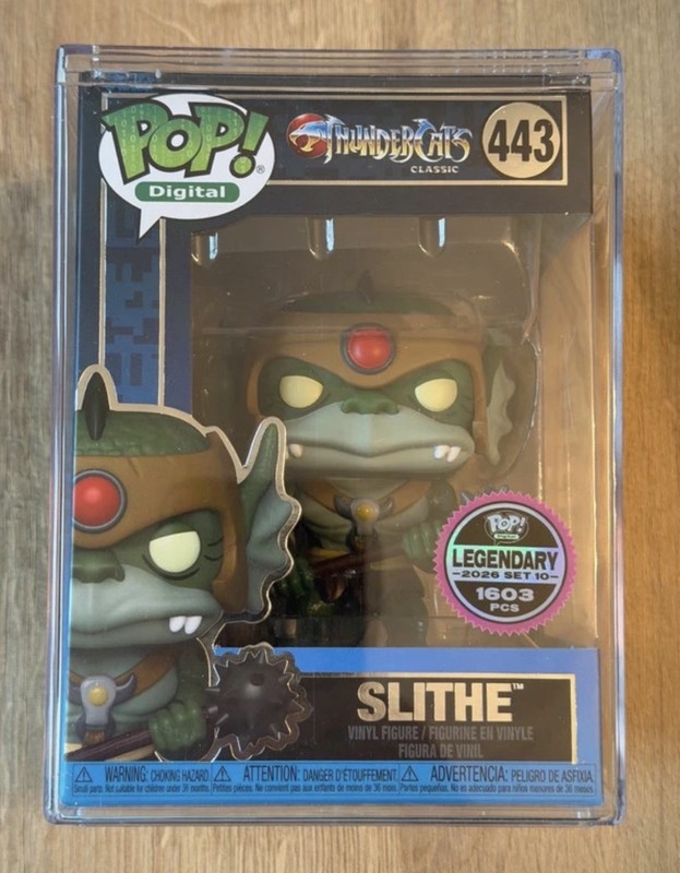 Funko Pop! Digital - Thundercats - Slithe #443 - 1603PCS LE - minor box defects