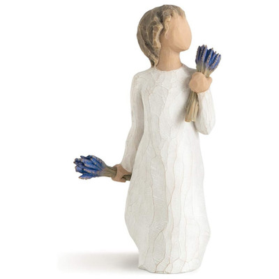 Willow Tree Lavender Grace, 5.5-Inch Sculpted Hand-Painted Resin Figure