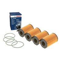 4X ÖLfilter Bosch F 026 407 122 FüR Porsche Audi VW Cayenne A7 Sportback A6 C7