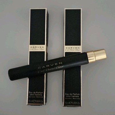 2x 10 ml Carven C'est Paris! Elixir Pour Homme 20 ml Eau de Parfum Spray