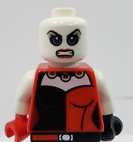 Lego DC Harley Quinn Minifigure with Hammer from set 76035 Jokerland HTF