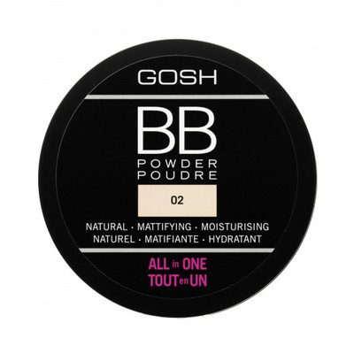 5701278615204 Gosh BB Powder puder prasowany do twarzy 02 Sand 6.5g (P1) Gosh