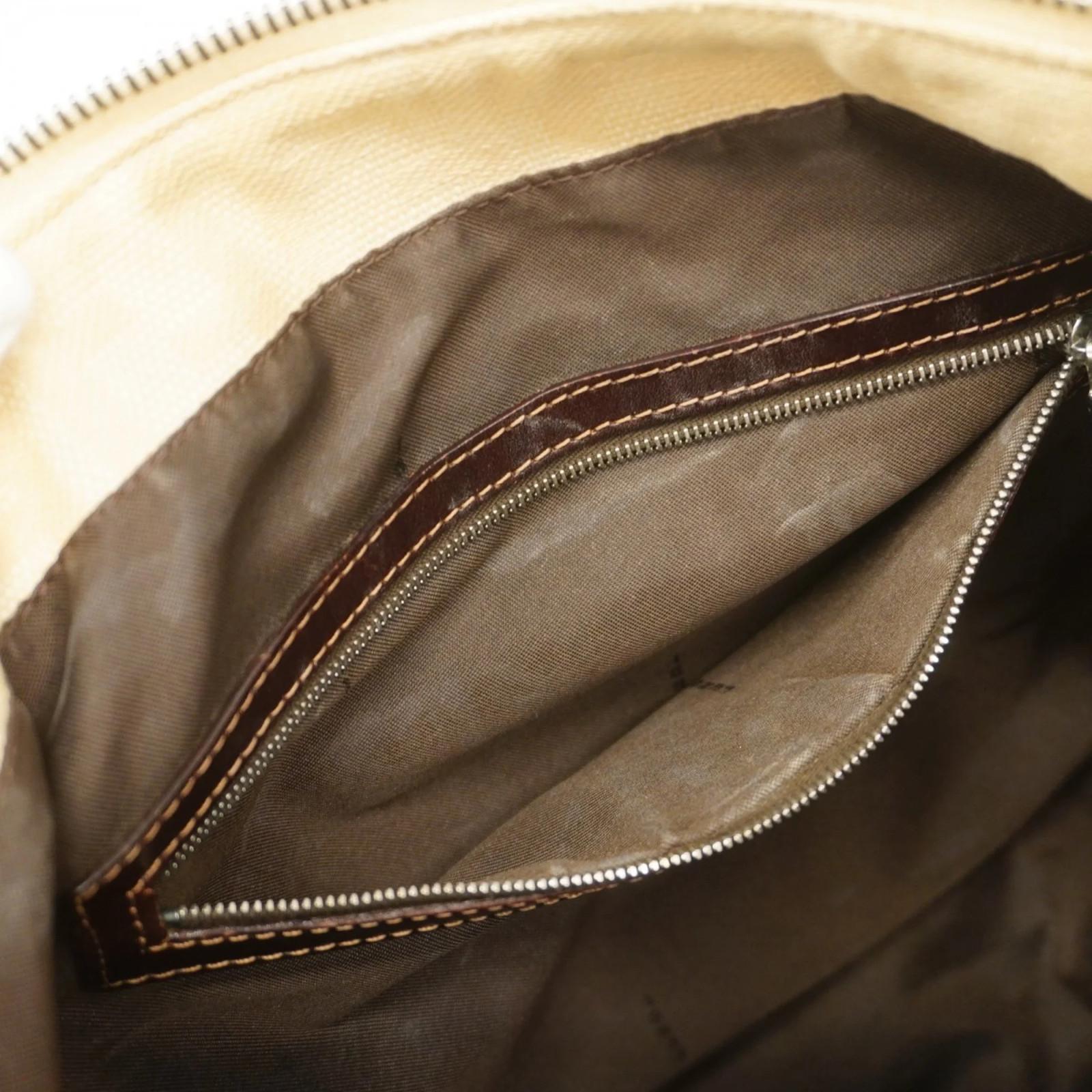 Fendi shoulder bag in Zucca canvas, beige and brown, for women GZl1fg2z thumbnail 8