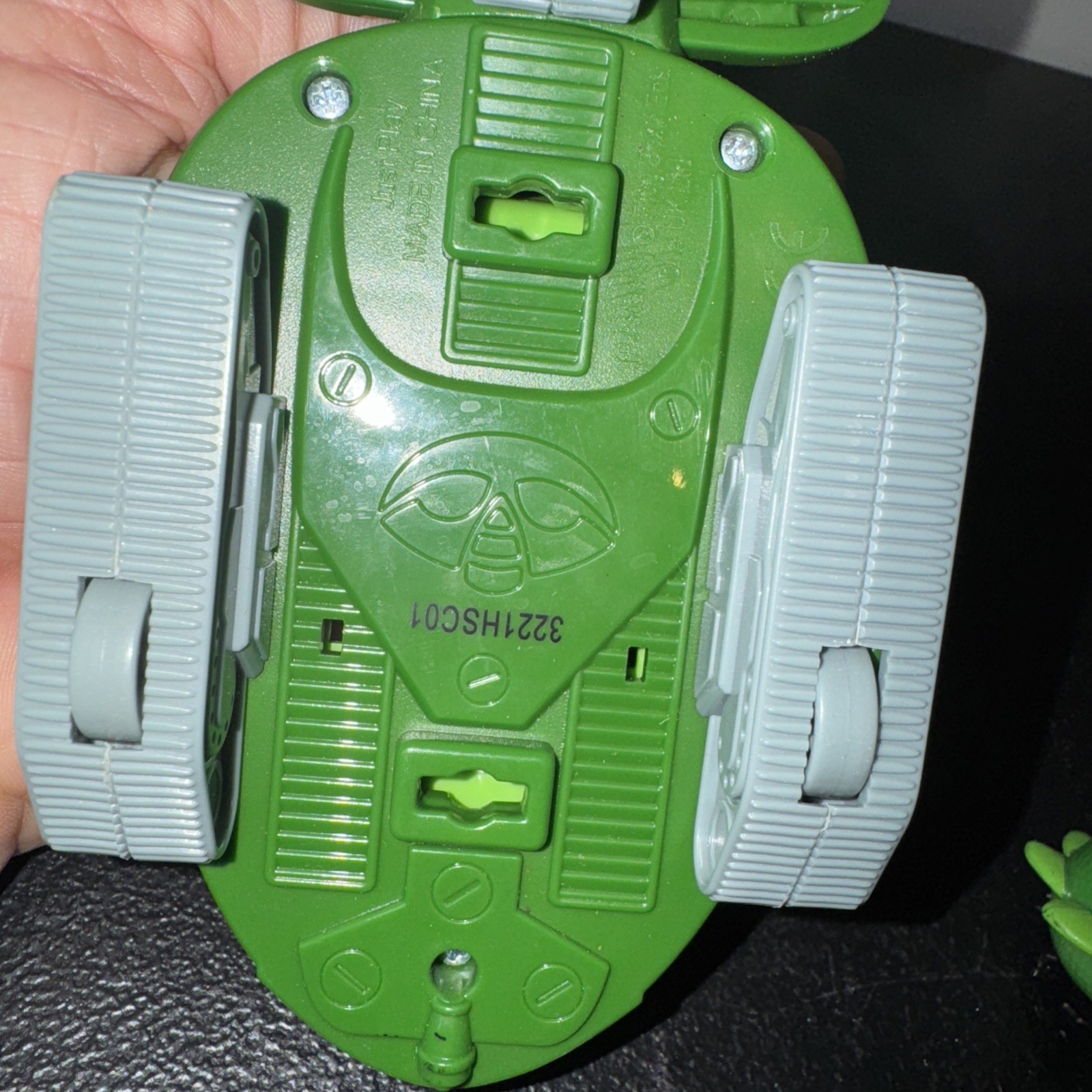 pj masks Lot Of 3 vehicles & 3 figures Red, Green, Blue.