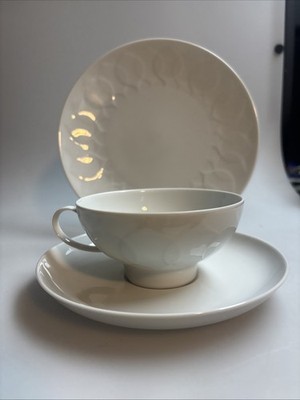 2601051 Rosenthal Porzellan LOTUS Teegedeck mit offenen Fuss von Richard Latham