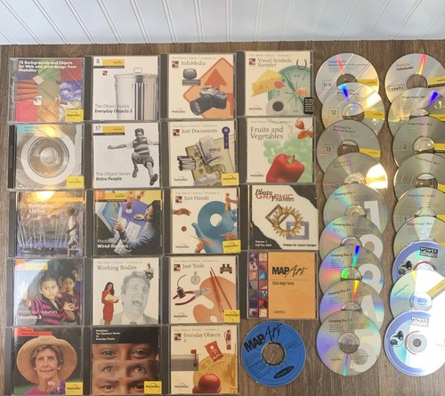 (19) PhotoDisc Cartesia Autofx Royalty-Free Stock Photos as pictured + 19 Misc