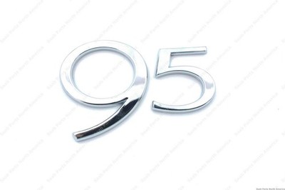 Genuine Saab Rear Emblem - 9-5 For 2003-2006 Saab 9-5 4833463-AB