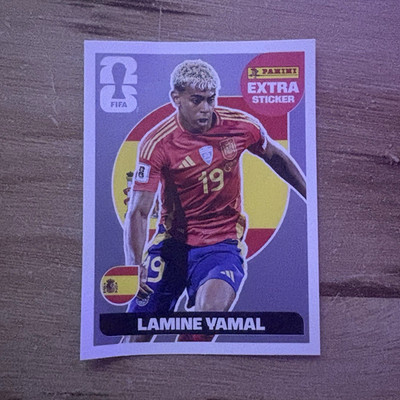 Panini FIFA World Cup 2026 Extra Sticker Lamine Yamal Spanien Sticker