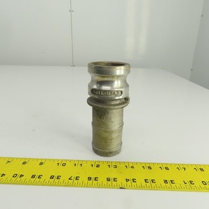 Ever-Tite MS-27021-11 2E Aluminum Cam & Groove Coupling 2" Barb x Camlock