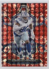 2024 Panini Mosaic Red Camo Mosaic Prizm DeMarcus Lawrence #61 18at