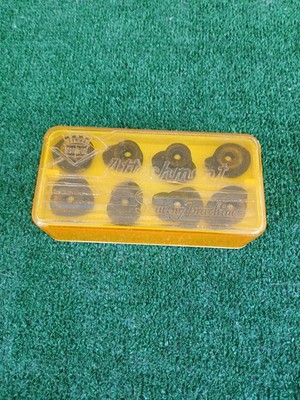 Vintage Kenmore Type C Cams 1-16 & Amber Case Fits 158 Series