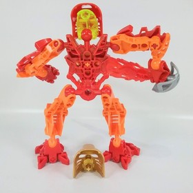 Lego Bionicle Stars 7116 Tahu Complete w/ Gold Mask (No Instructions/Box) 2010