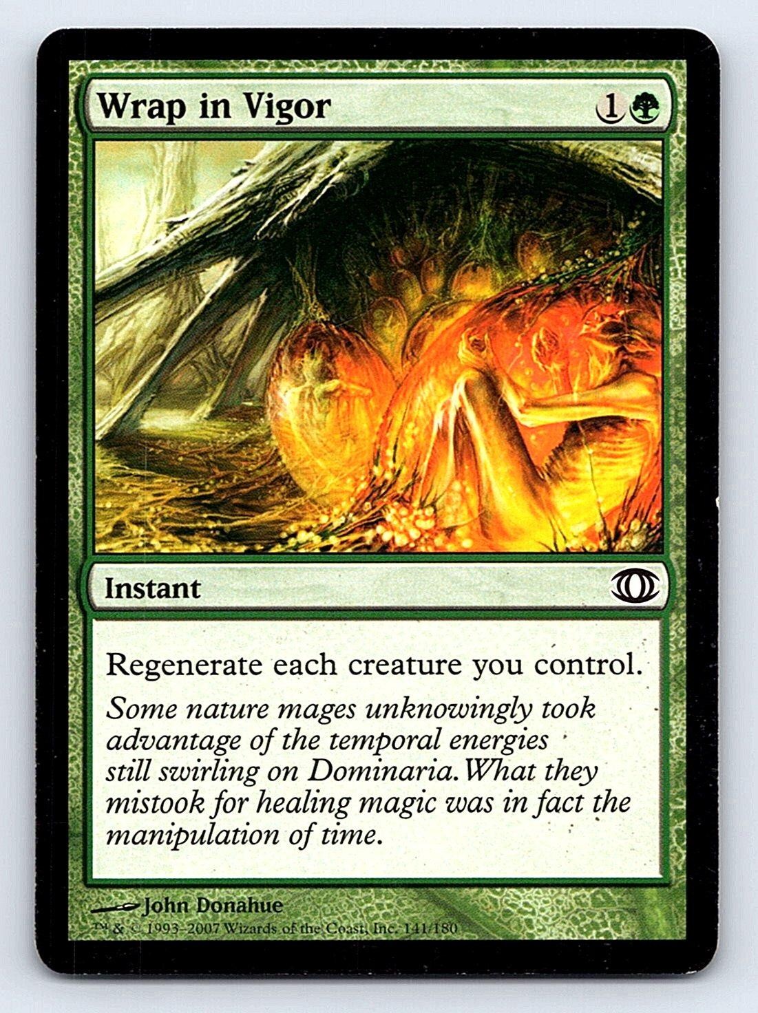 Wrap in Vigor Future Sight 141 C LP #2 Magic: The Gathering