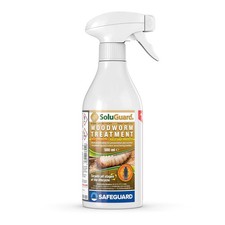 SAFEGUARD Soluguard Woodworm Treatment - Insects, Ready for Use High Strength Wo