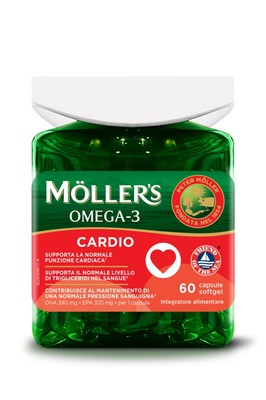 Omega 3 Cardio Möller s 60 Capsule