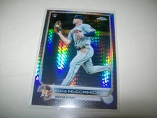 2022 TOPPS CHROME PRISM REFRACTOR CHAS MCCORMICK #43 HOUSTON ASTROS