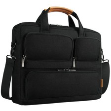 17-17.3 Inch Laptop Bag Business Briefcase with Shoulder Strap Messenger Bag ...