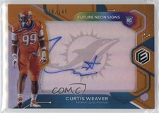 2020 Panini Elements Future Signs Orange 38/149 Curtis Weaver #FS-CW Auto s5j