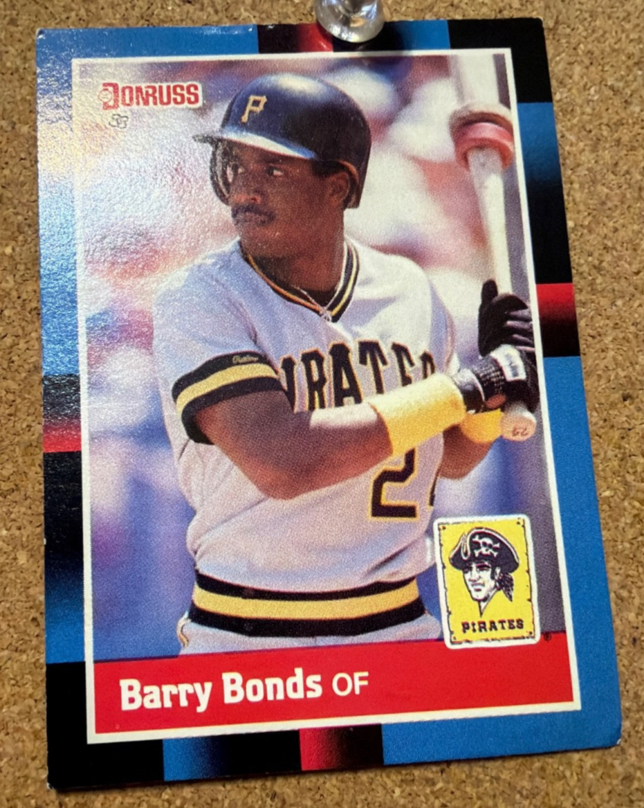 Vintage 1988 Donruss - Barry Bonds #326  - Superb condition