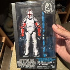 2014 Hasbro Star Wars Black Series 13 CLONE TROOPER CAPTAIN 6 Action Figure