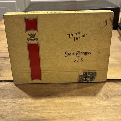State Express 333 Three Threes Cigarette Tin