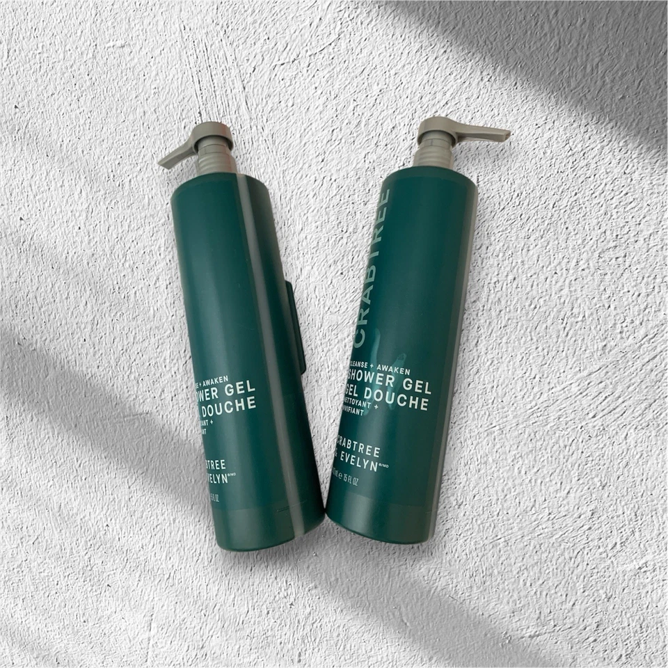 Gel de ducha Crabtree & Evelyn Awaken Jumbo 15 oz nuevo X2 Foto 3 de 3