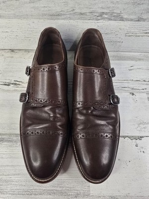Johnston & Murphy Brown Leather Double Monk Strap Shoes Amazon.com | Johnston & Murphy Men main image 4