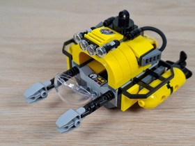 LEGO 60093 City Deep Sea Helicopter Complete with Instructions No Box