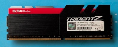 G. Skill Trident Z - 8GB DDR4-3600 CL16-16-16-36 RAM. ( x1) (F4