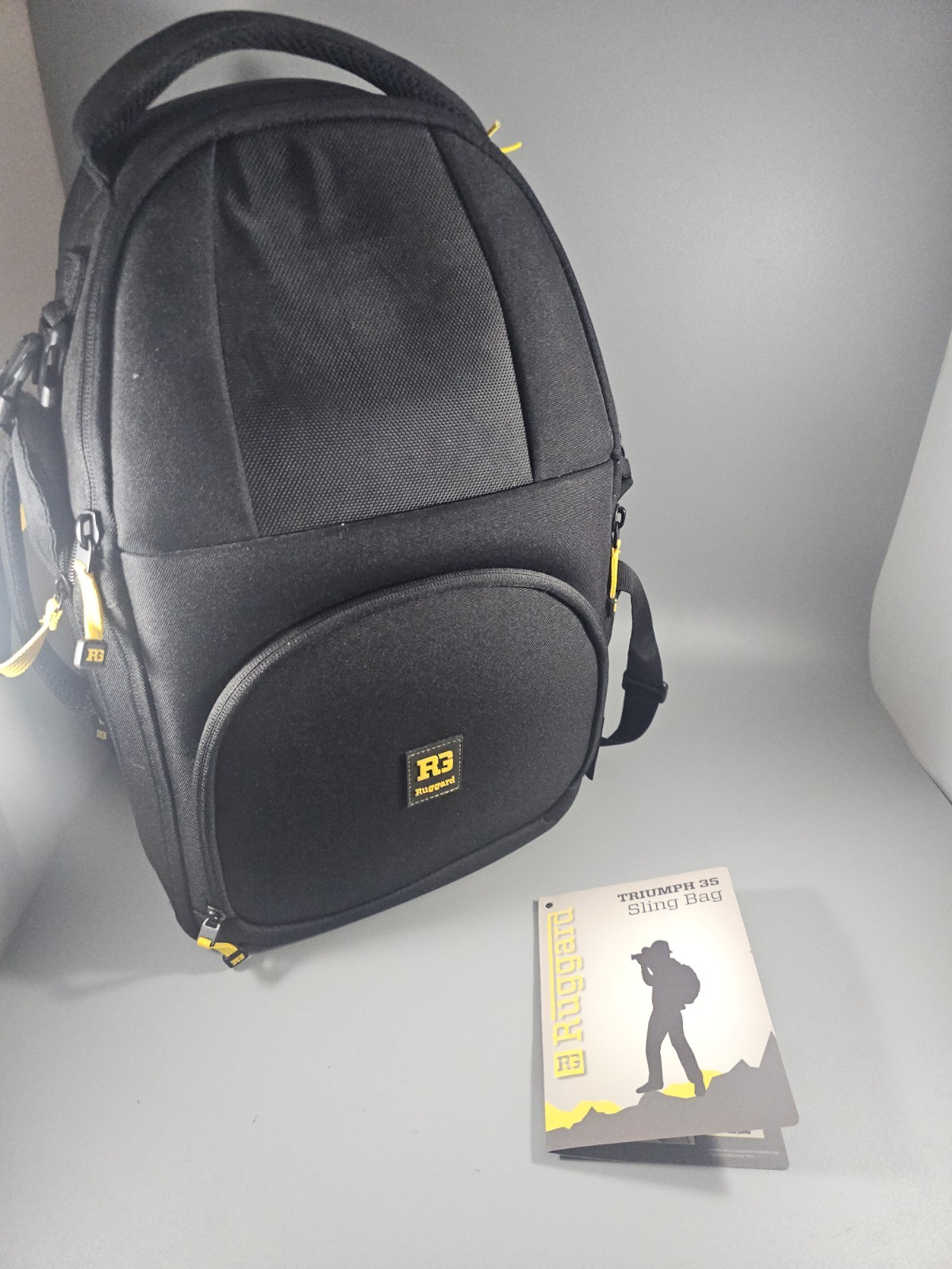 Ruggard Triumph 35 Black Sling Camera Bag 16.5" x 10.2" x 7.