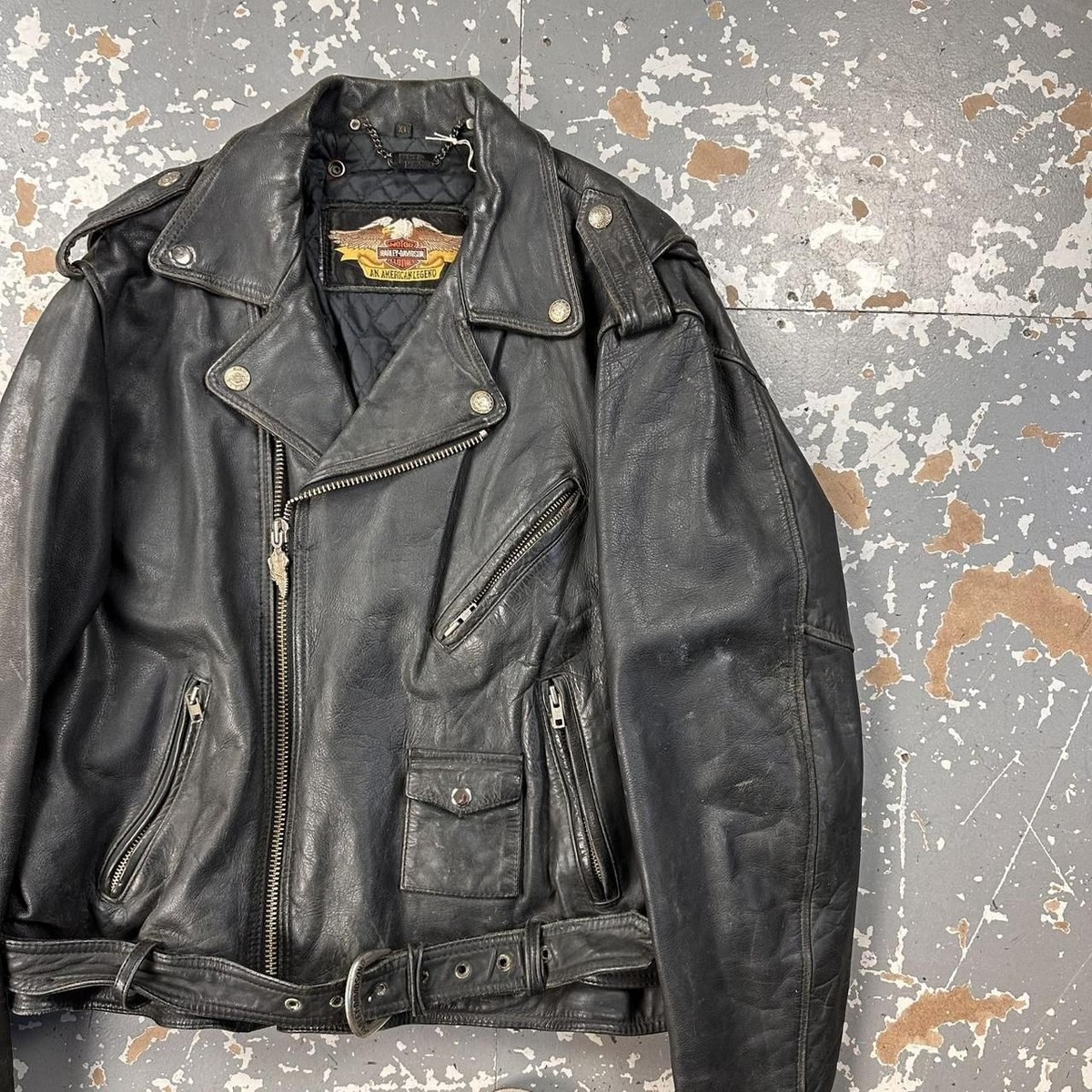 Vintage 90s Harley Davidson Leather Biker Jacket Black XL | eBay UK Vintage 90s Harley Davidson Leather Biker Jacket Black XL | eBay UK
