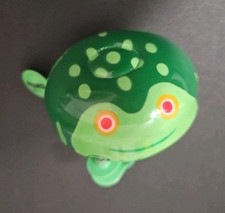 Pilones ~ Campana de bicicleta de metal ~ "Rana" ~Francia ~ Nunca usada 