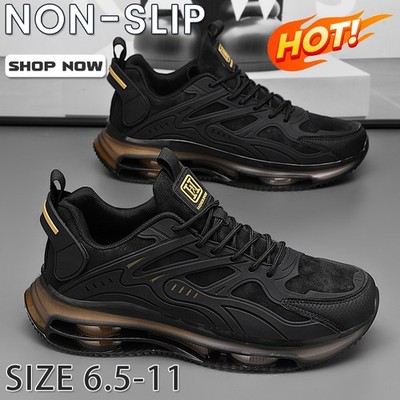 Men's Leisure Outdoor Sports Shoes Oversized Thick Soled Running Shoes Non-slip